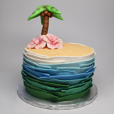Luau Wave Cake